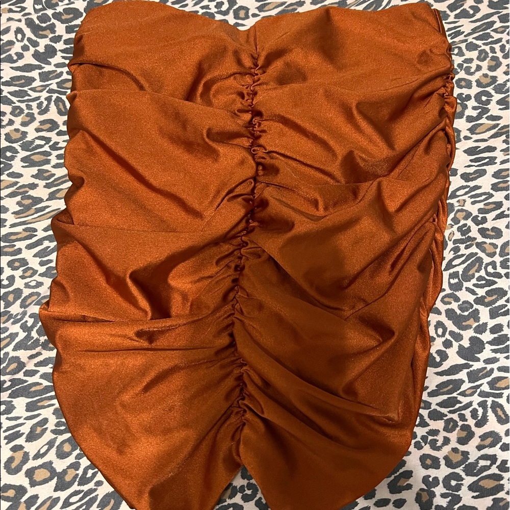 Scrunched Tube Top